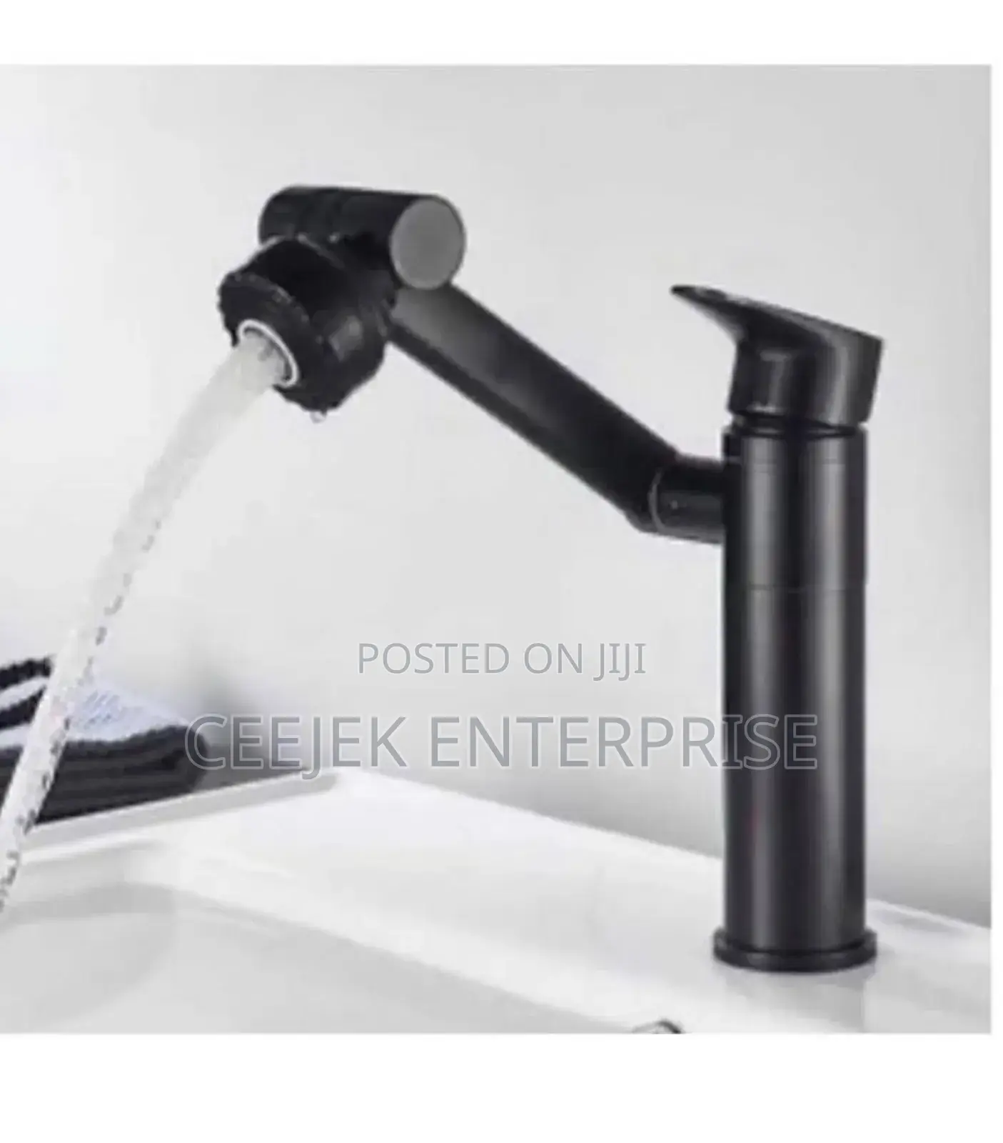 Robot Black Basin Mixer