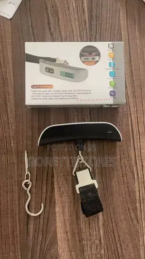 Digital Luggage Scale With Hook and Rope