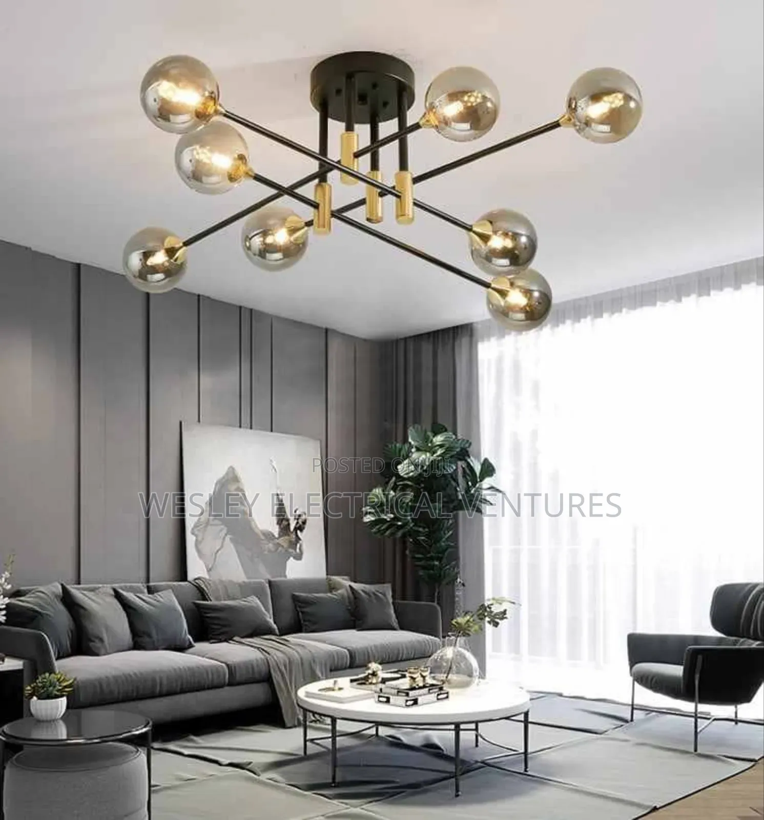 Nordic Chandelier Light 8 Hands