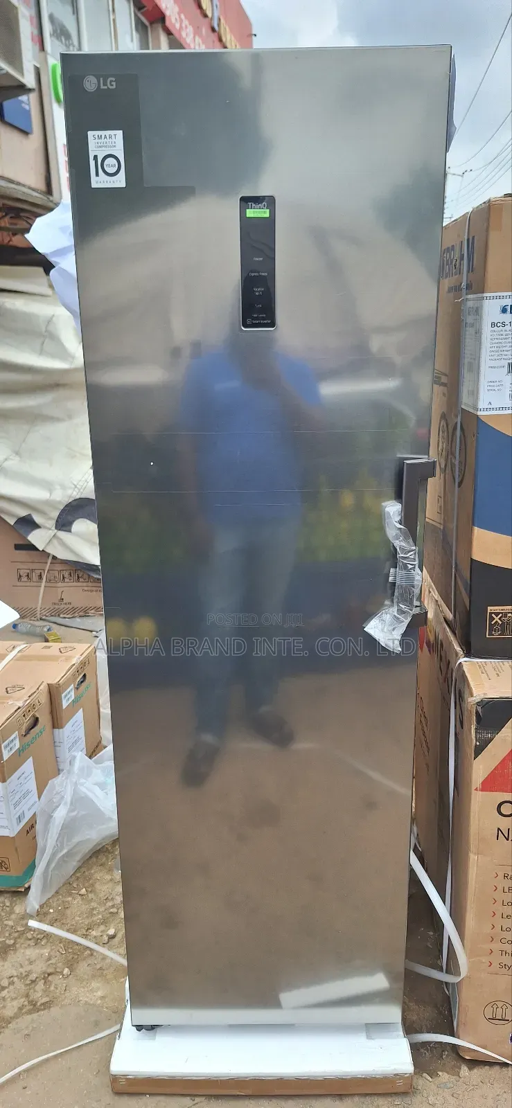 Lg Standing Freezer 400lt