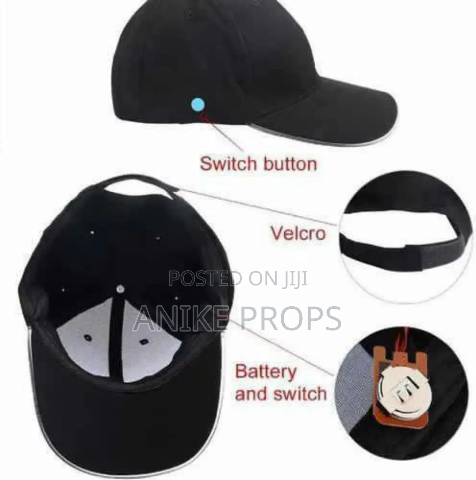 Led Cap | Smoke Bomb | Glow Baseball Cap