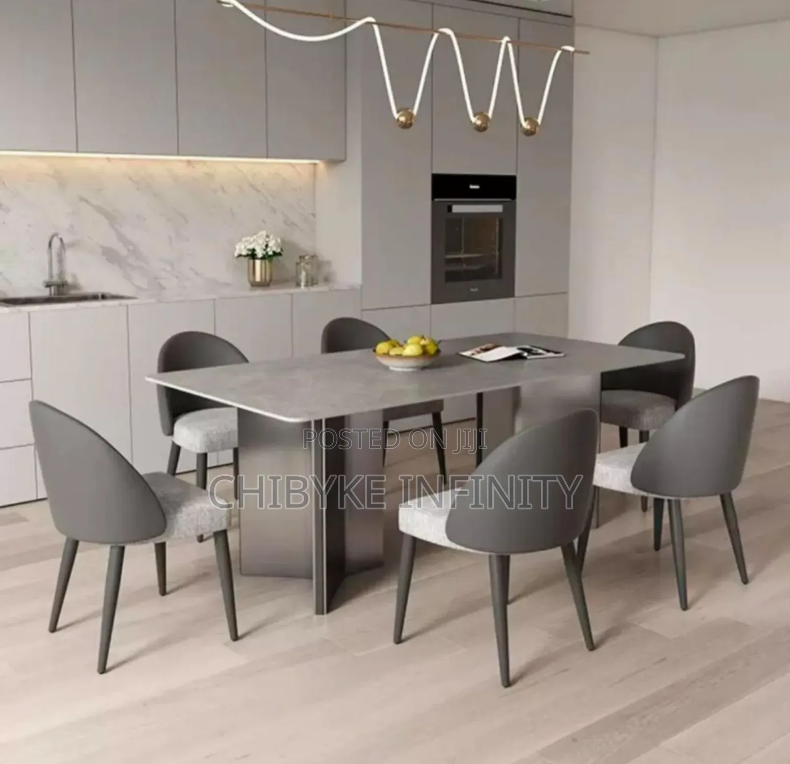 High Quality Imported Dining Table With 6 Chair Available 