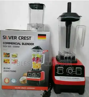 Powerful Silver Crest 2 Liter Blender