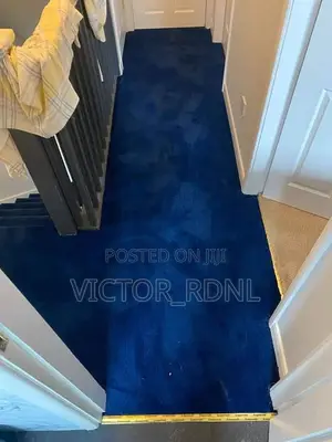 High Quality Blue Staircase Rug