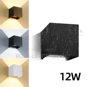 Modern Outdoor Waterproof Square Wall Light