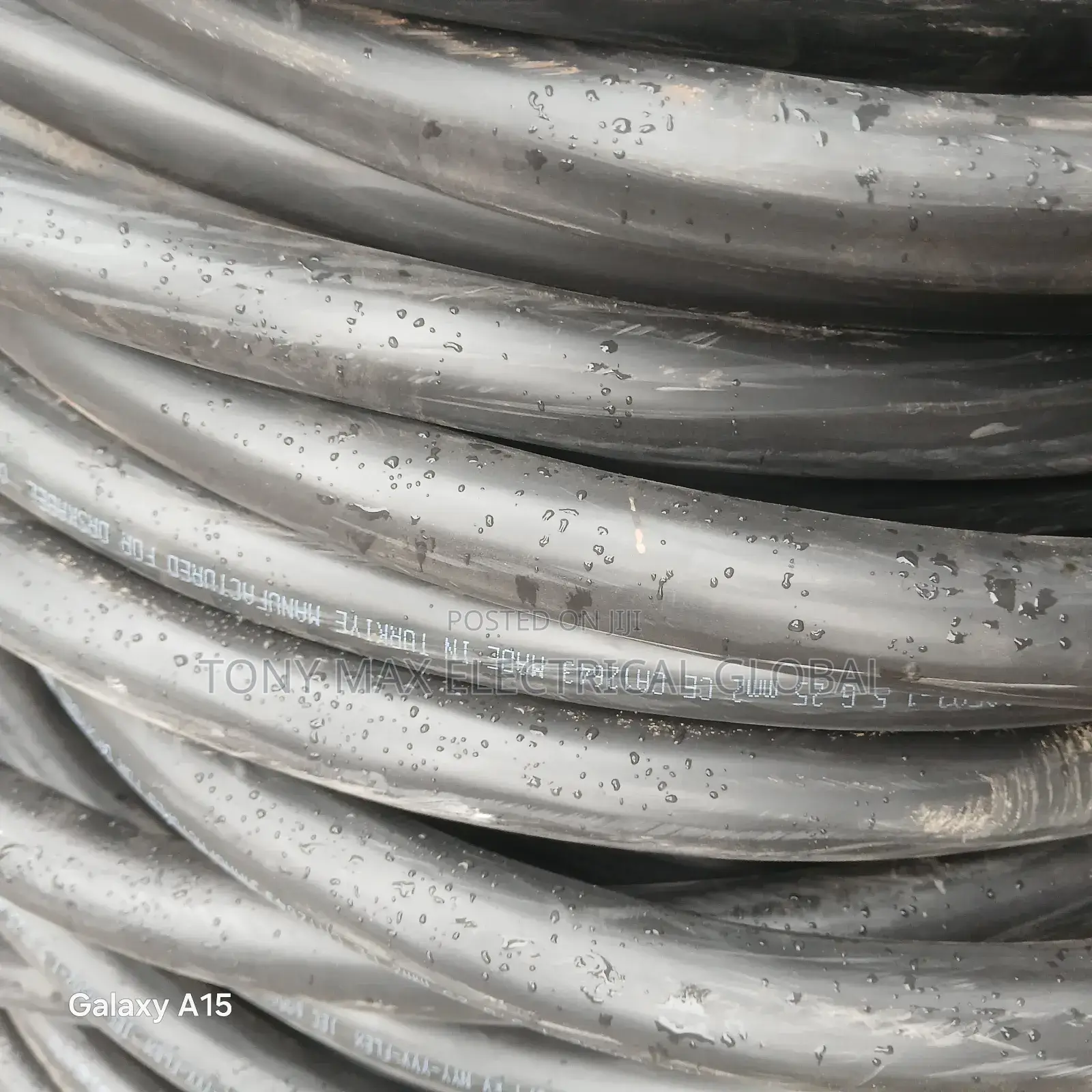25mm 5core Flexible Cable Original Copper TRS Turkey