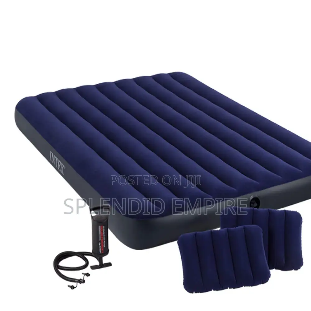 Inflatable Mattress With 2 Pillows
