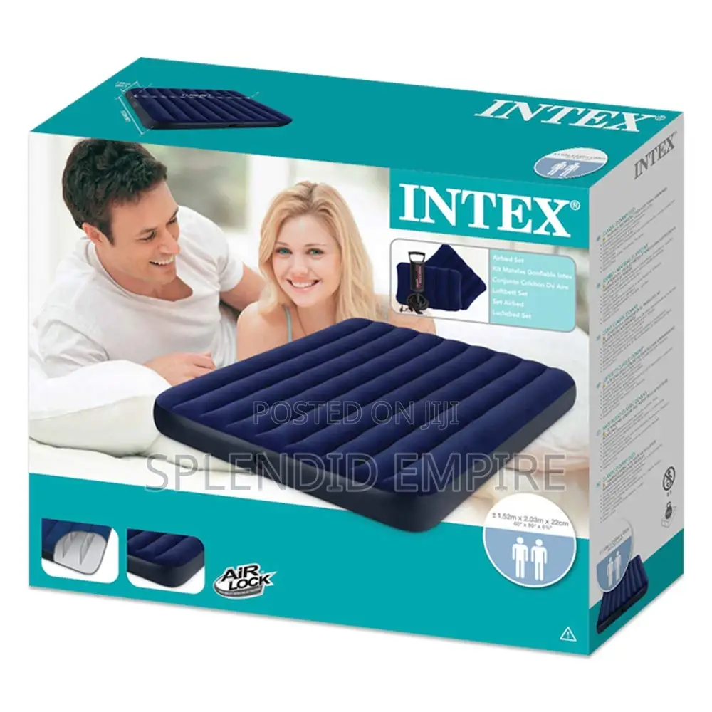 Inflatable Mattress With 2 Pillows
