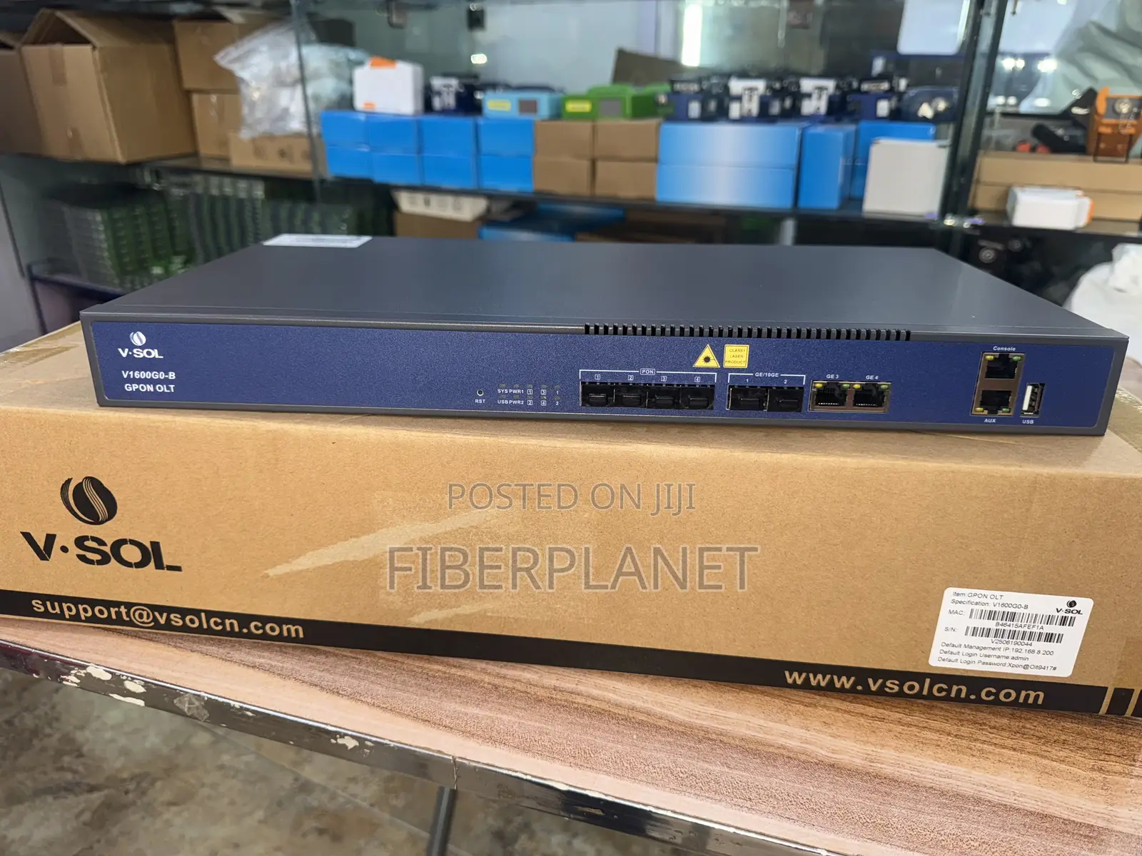 Vsol 4pon Gpon Olt