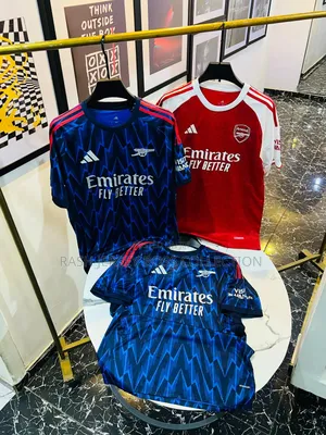 Photo - Authentic Arsenal Fc 2024/2025 Season Home Away Jersey