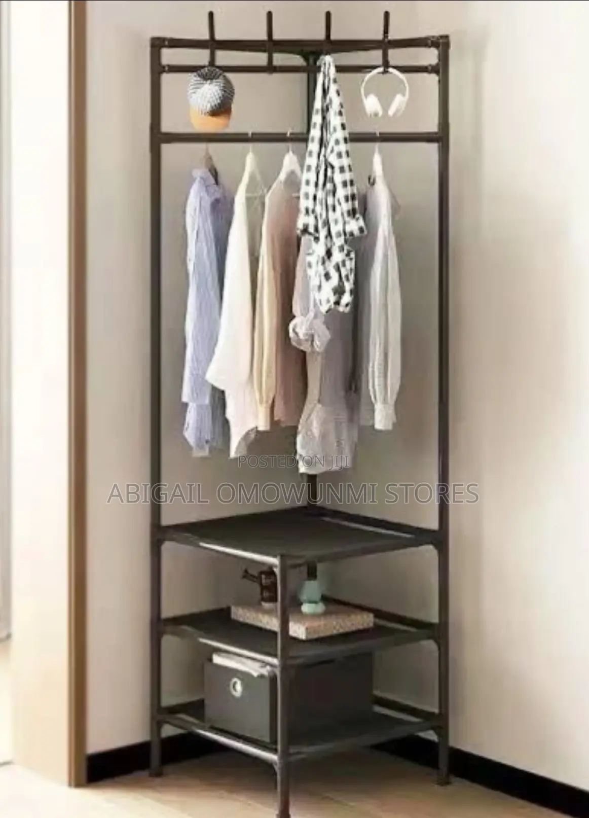 Corner Cloth Rack