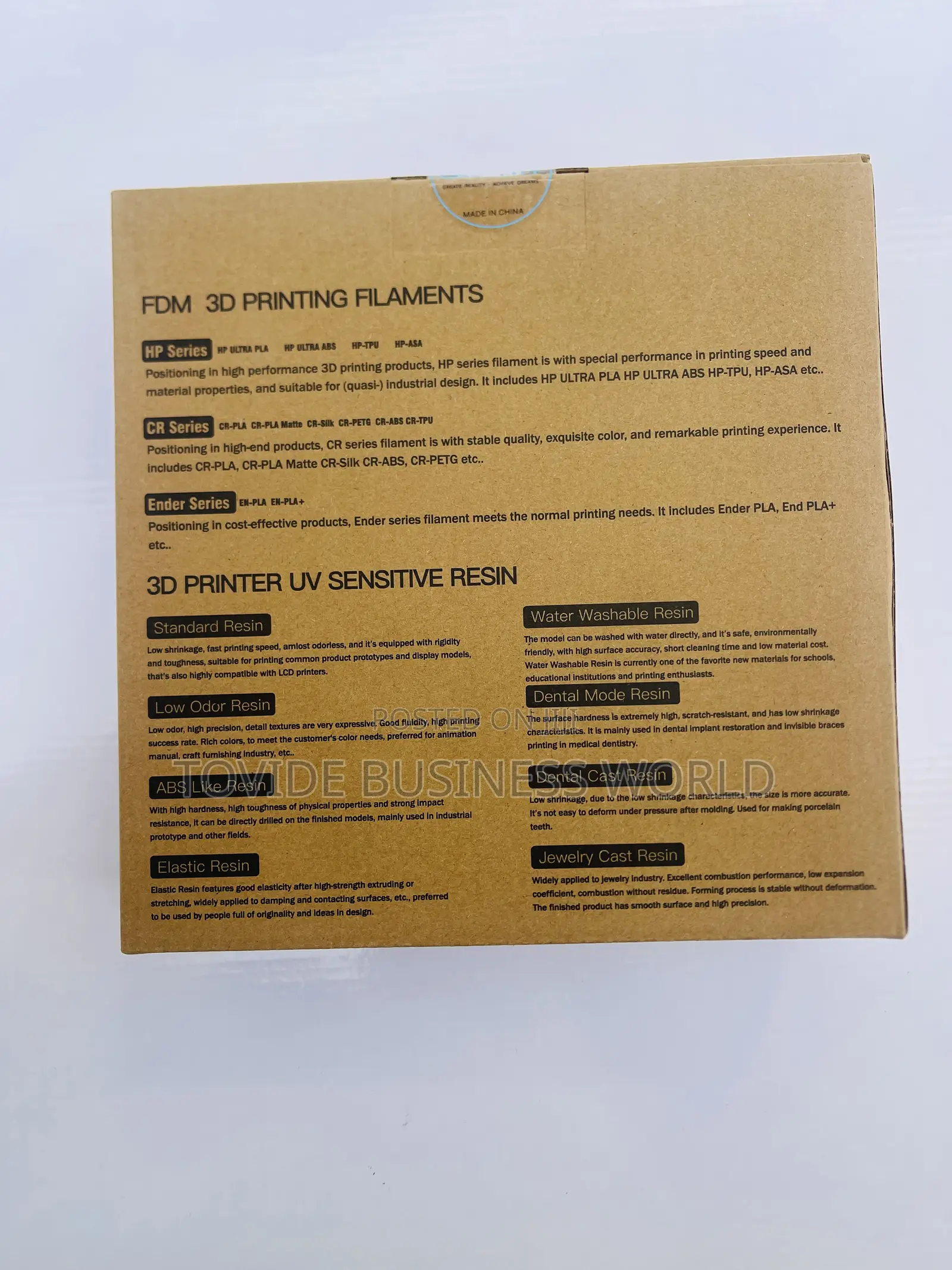 Ender Fast Pla White 3d Filament – 1.75mm – 1kg