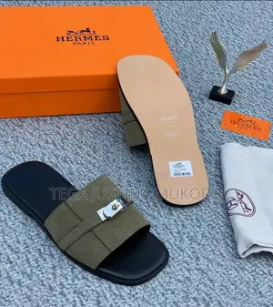 New Design Hermes Men's Pam Slippers