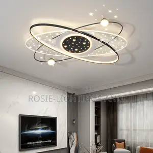 Modern Nordic Starry Chandelier Black (800mm)