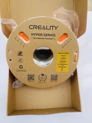 Creality Hyper Pla 3d Orange Filament 1.75mm 1kg