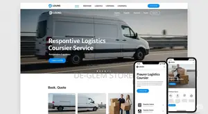 Build a Professional Logistics/Courier Website With Tracking