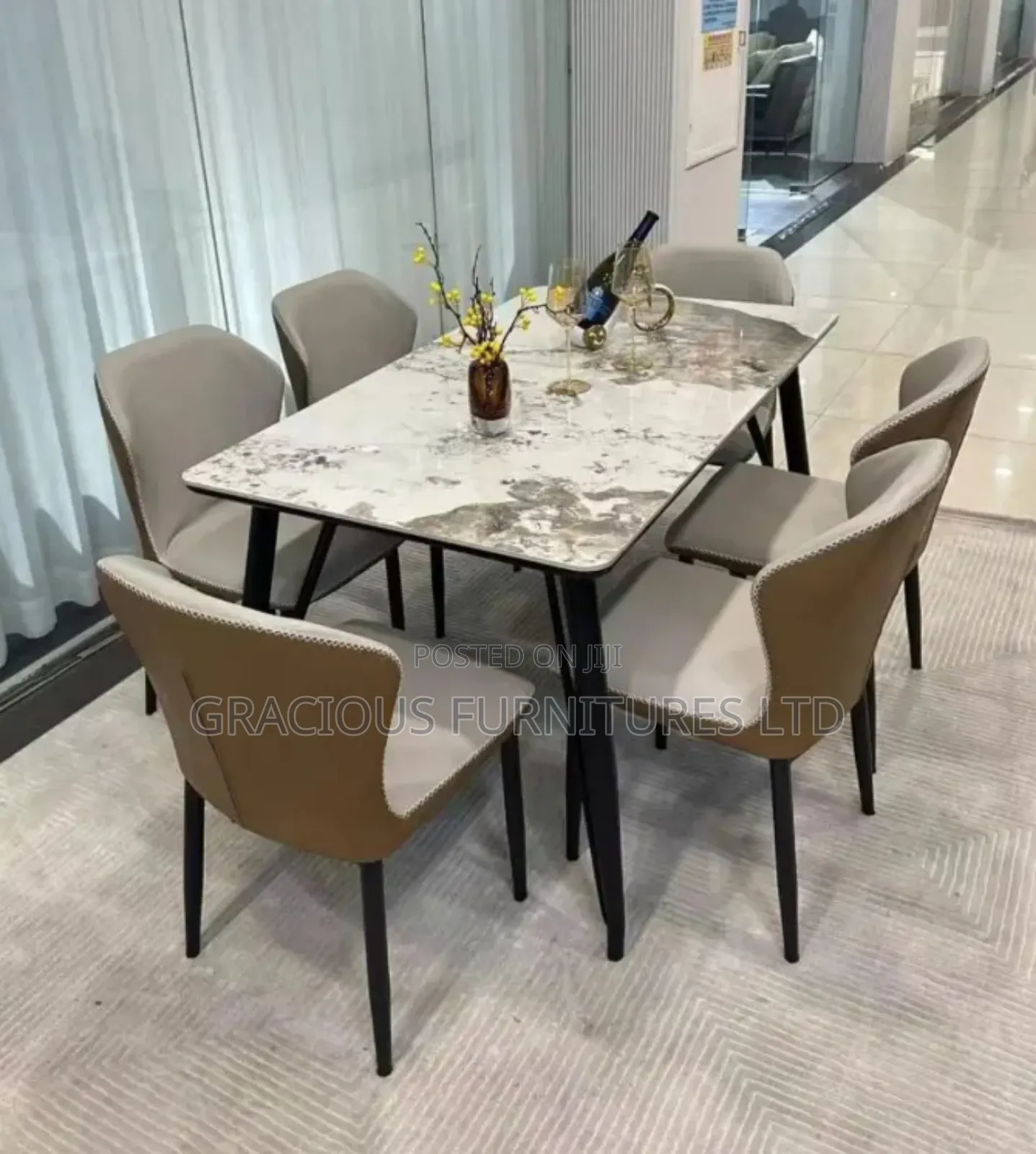 Six Seater Dining Set