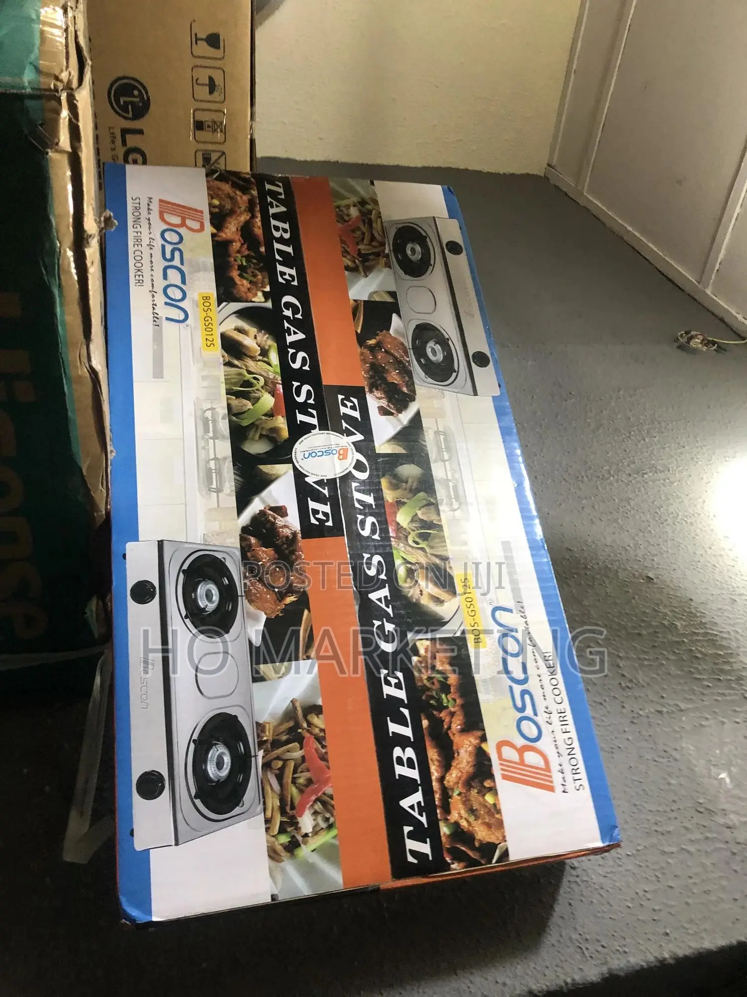 Boscon Gas Cooker Table Top -2 Burner