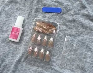 24 PCS Press on Nails Set With Extra Glue