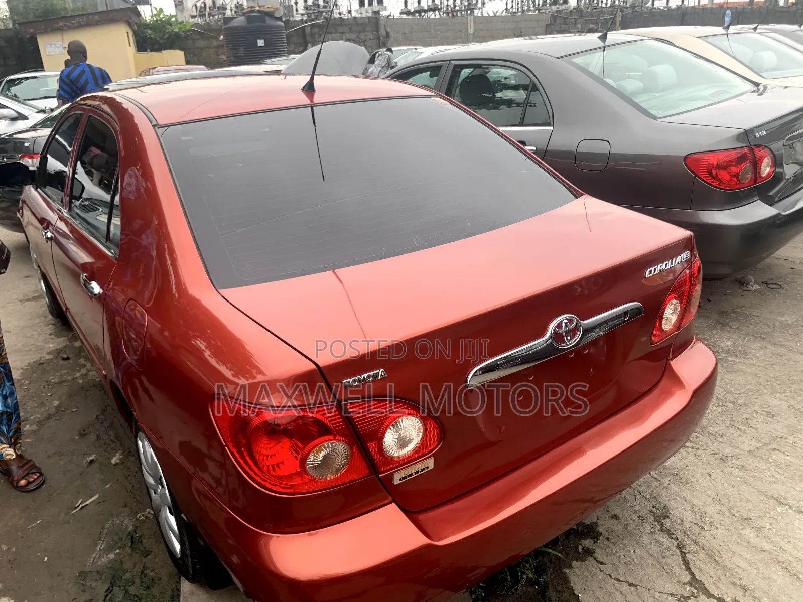 Toyota Corolla LE 2007 Red
