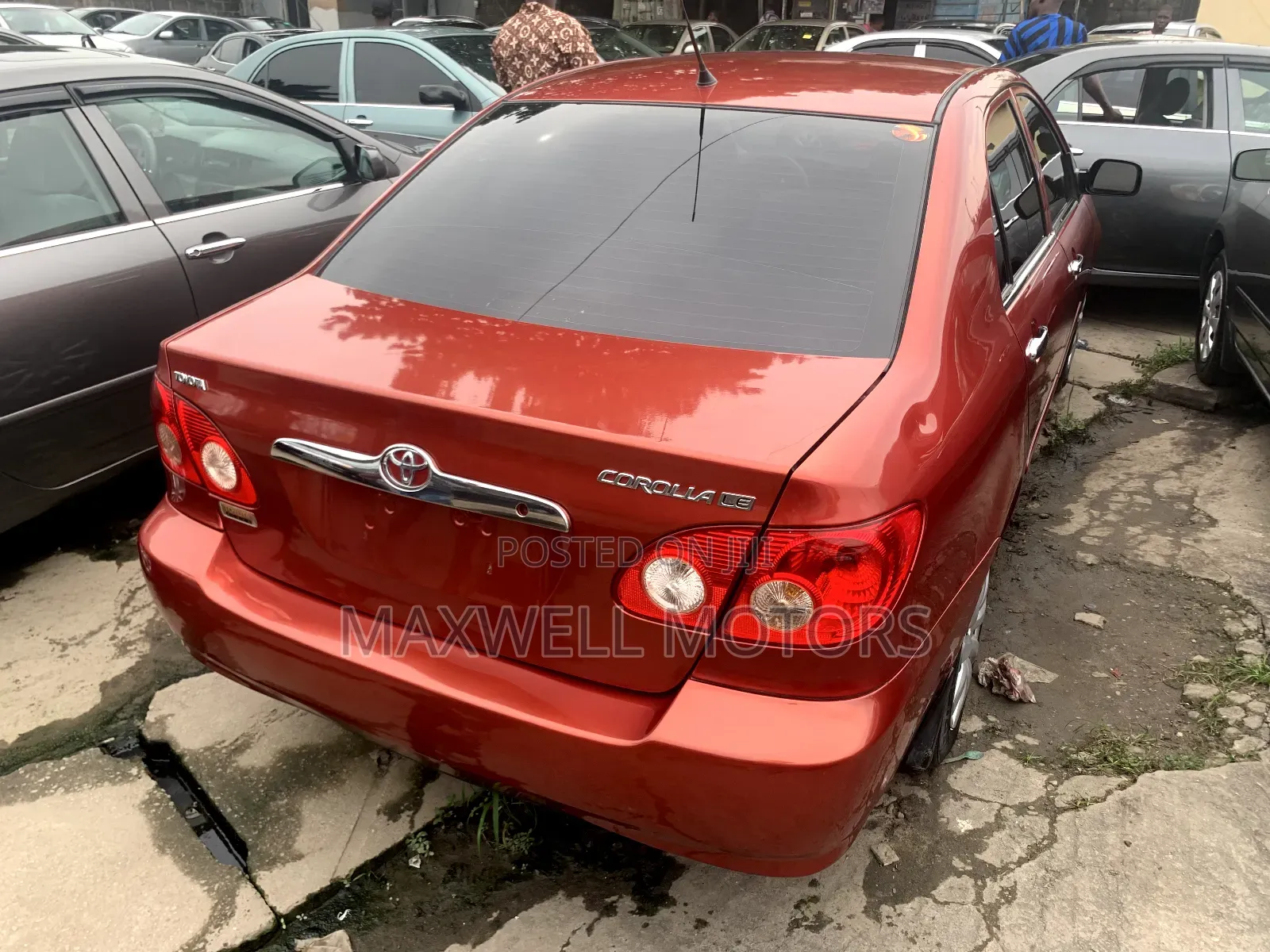 Toyota Corolla LE 2007 Red