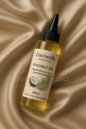 Photo - Pure Coconut Oil Daviwells Naturals | 100% Organic | 200ml
