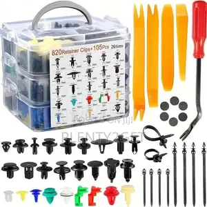 925pcs Boxed Fastener Kit With 32 Types of Bumper Clips Suit