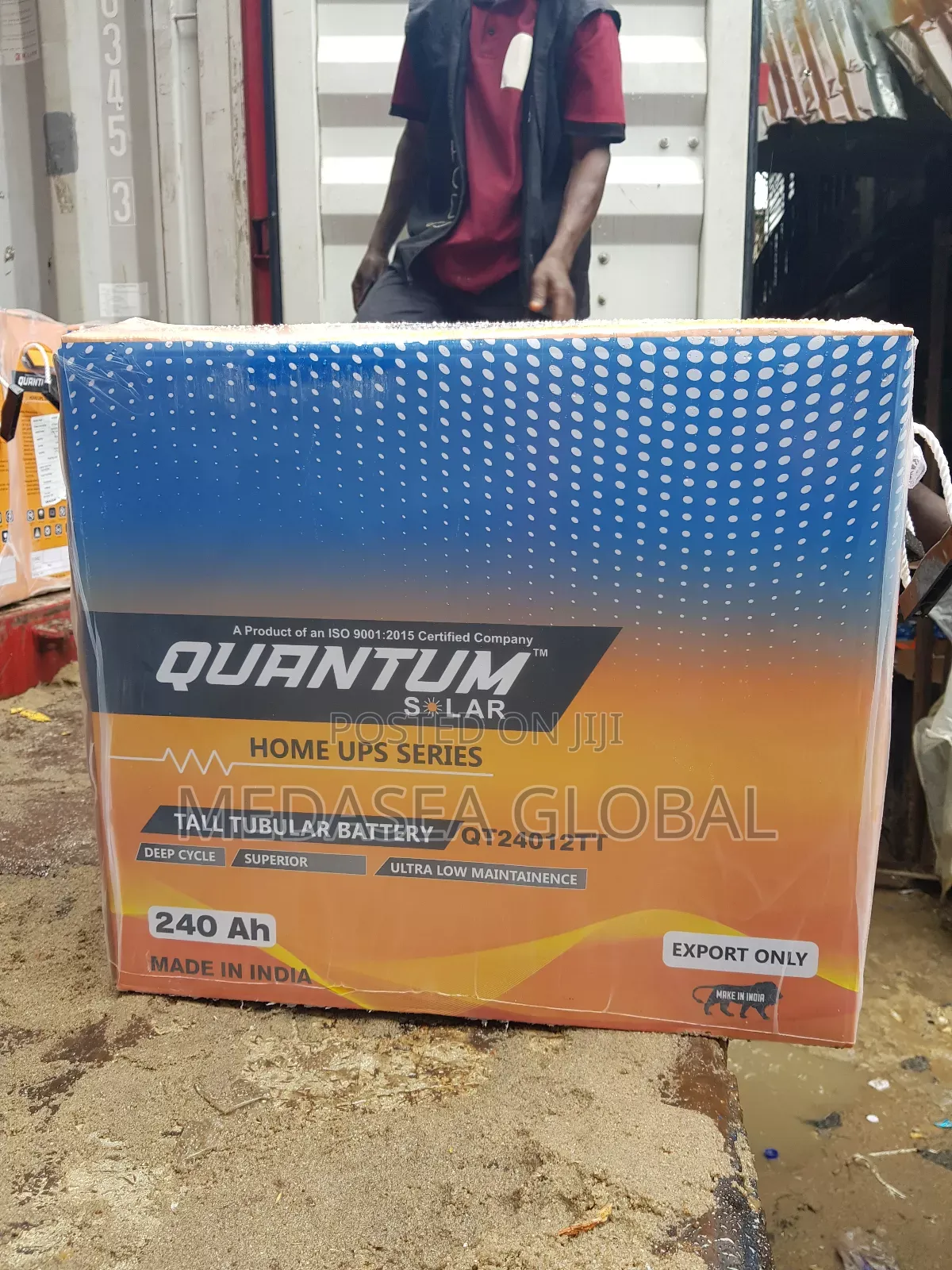 Quantum Tubular Battery