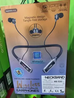 Remax Rs-20 Transparent Wireless Neckband Sport Earphone
