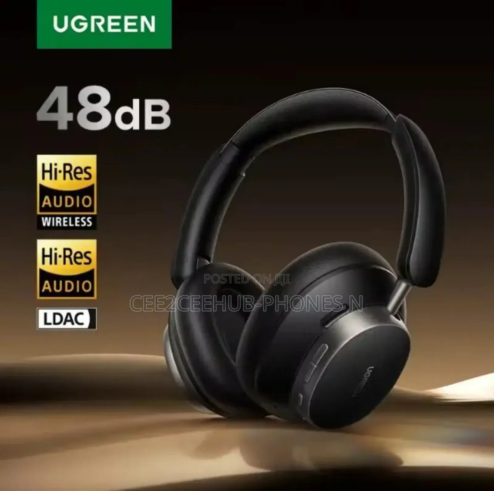 Ugreen Studio Pro 48db Hybrid Anc Bluetooth Headphone