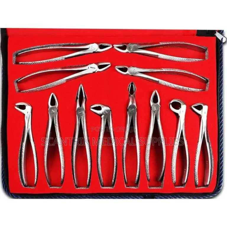 Titanium Coated Dental Forceps