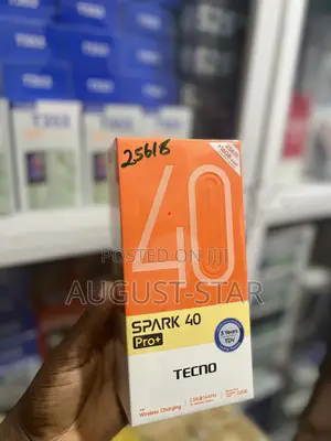 New Tecno Spark 40 Pro+ 256 GB Black