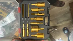 Set of Diamond Core Drill Bits