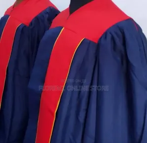 Navy Blue / Red Choir Robes Bulk Rental