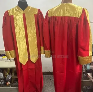 Red / Gold Choir Robes Bulk Rental