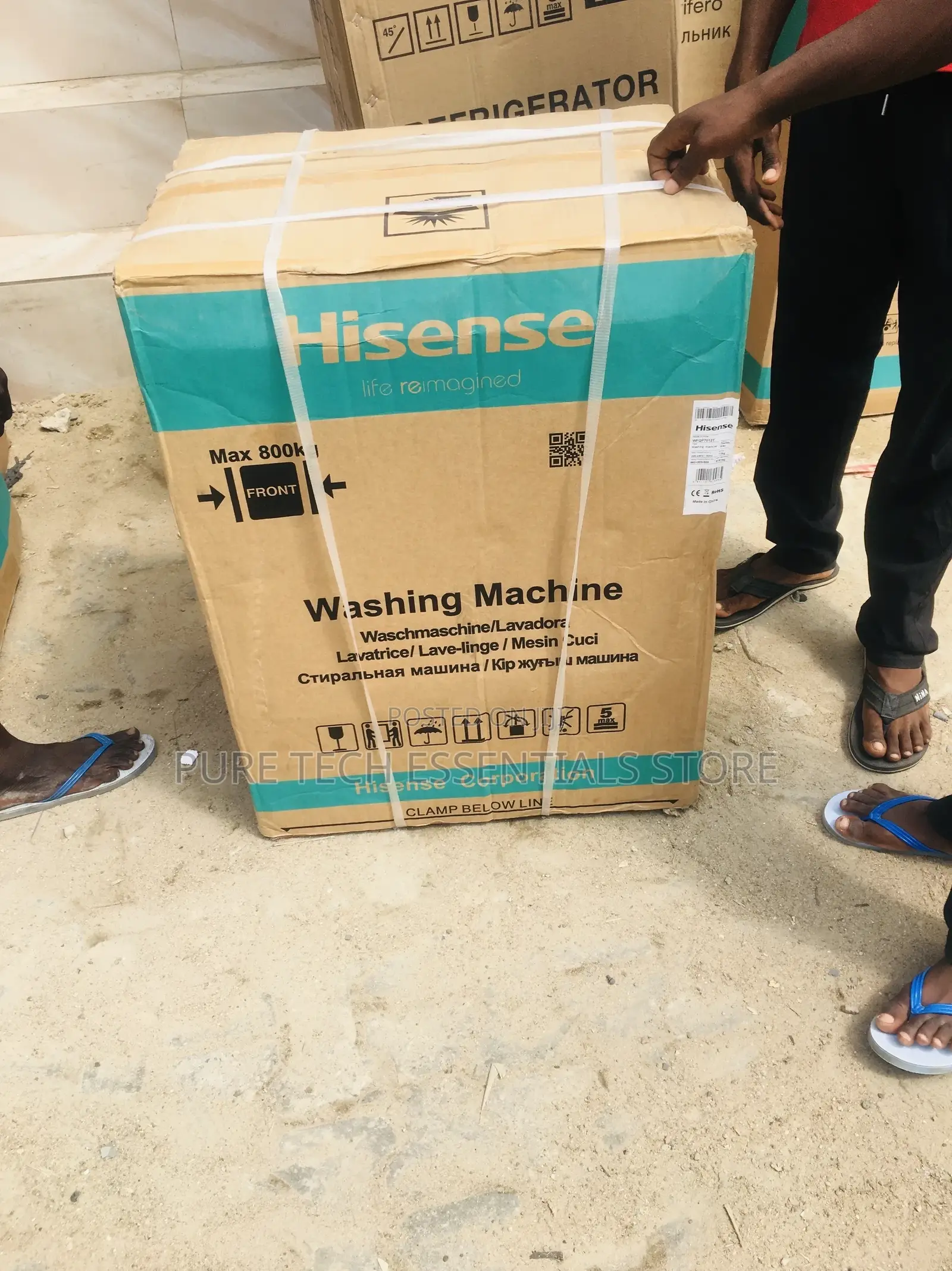 New Hisense 7kg Front Load Wash and Spin Washing Machine
