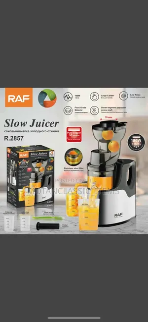 Raf Slow Juicer Large Capacity (R.2857)
