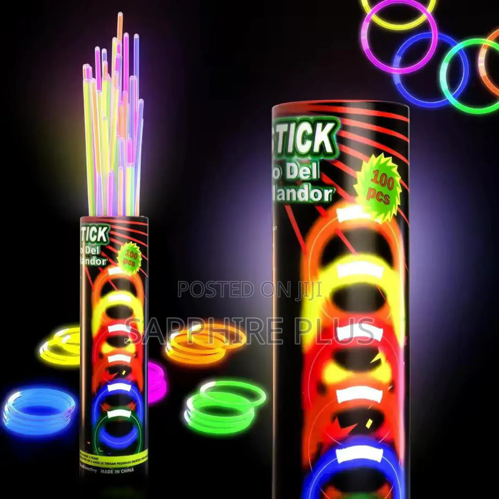 Glow Stick (100 in a Pack) | Uv Glow Paint