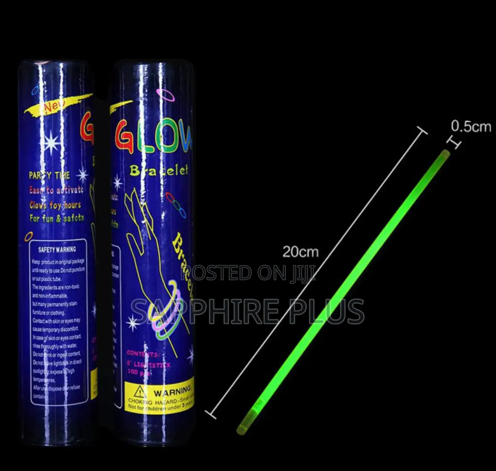 Glow Stick (100 in a Pack) | Uv Glow Paint
