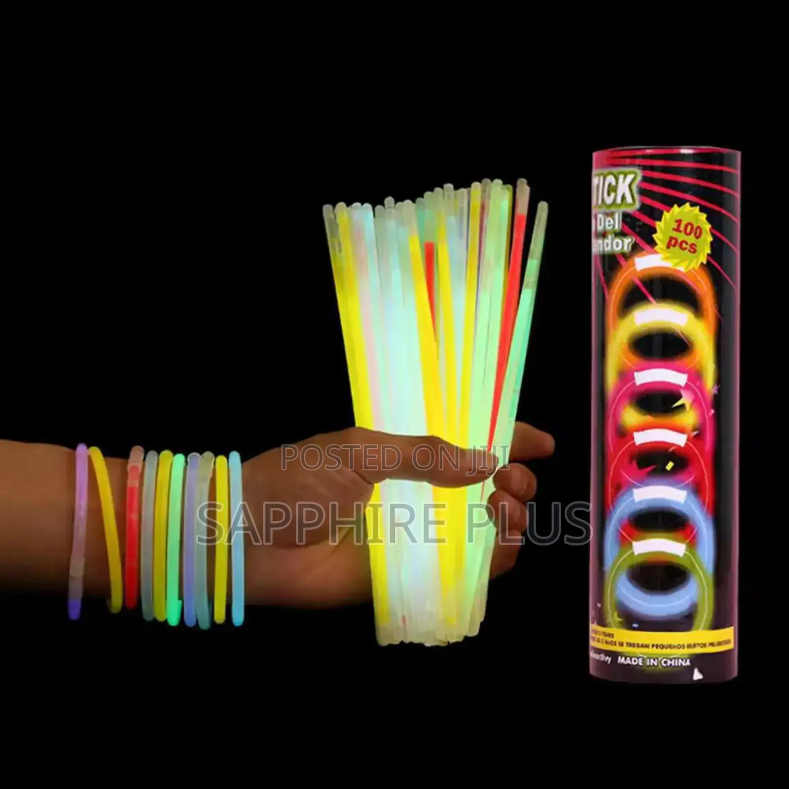 Glow Stick (100 in a Pack) | Uv Glow Paint