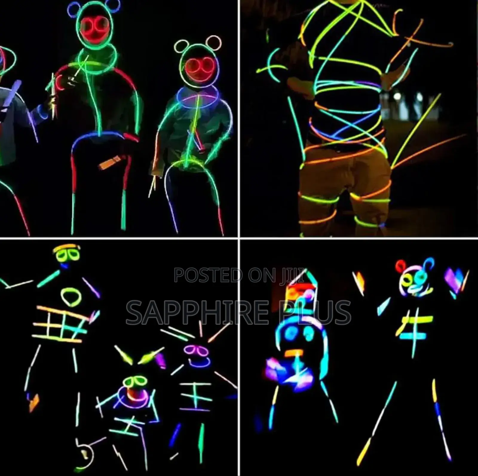 Glow Stick (100 in a Pack) | Uv Glow Paint
