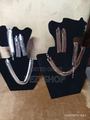 Sets of Necklaces, Bracelets and Earrings