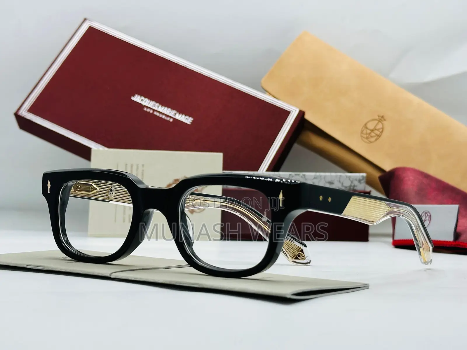 Luxury Jackues Maire Glasses for Men