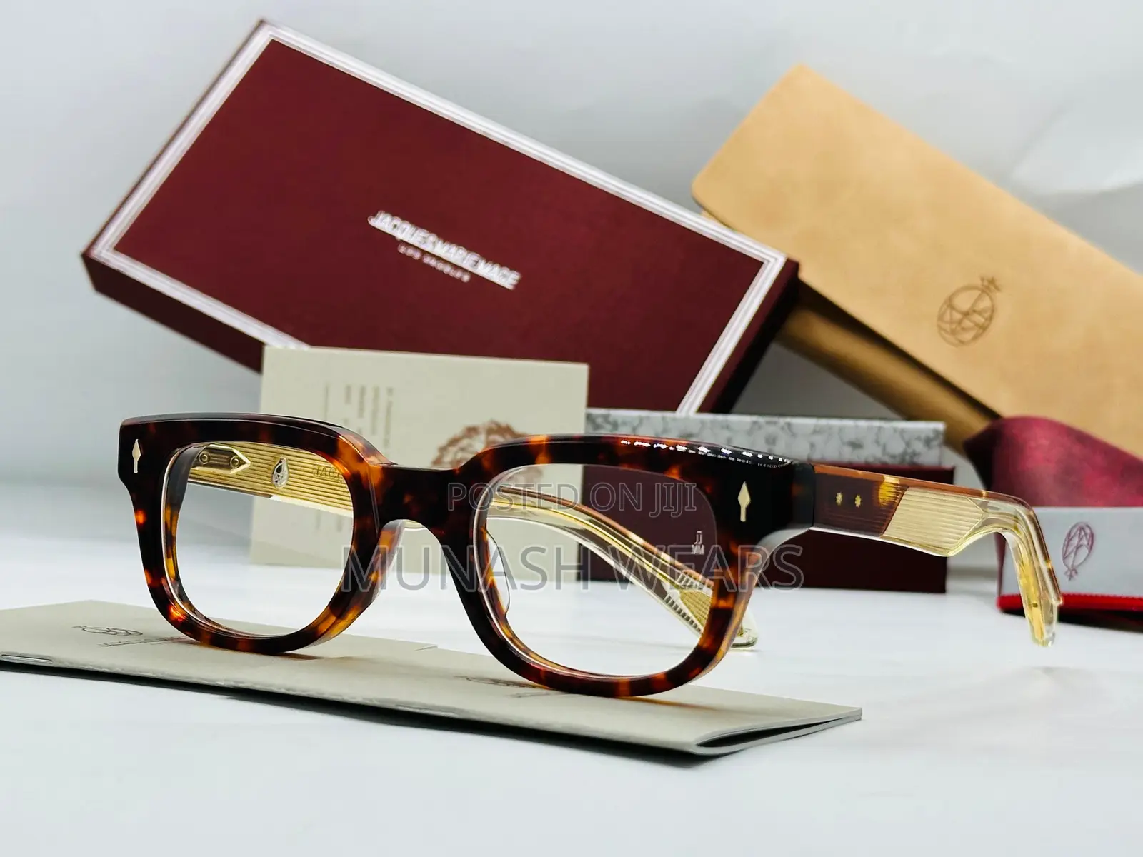 Luxury Jackues Maire Glasses for Men