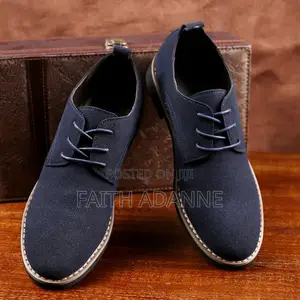 Photo - Formal Shoes for Men Suede Leather Shoes Business Wedding