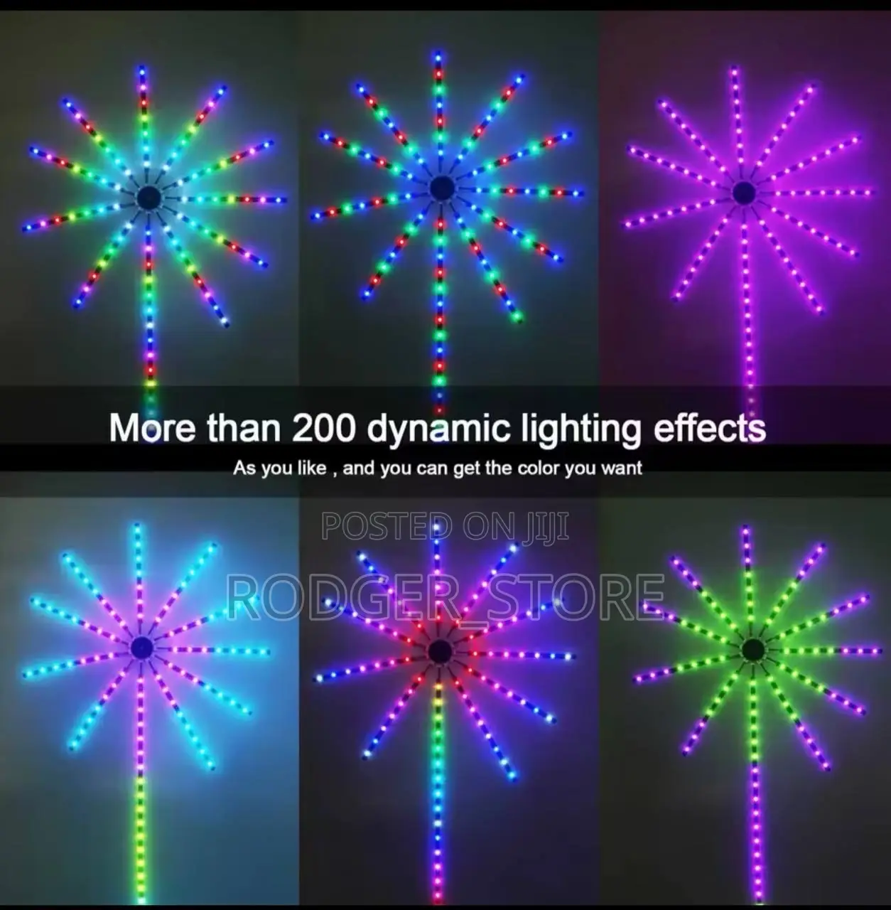 Fantasy Fireworks Lamp,App Bluetooth Mobile Phone Control