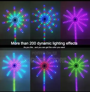 Fantasy Fireworks Lamp,App Bluetooth Mobile Phone Control