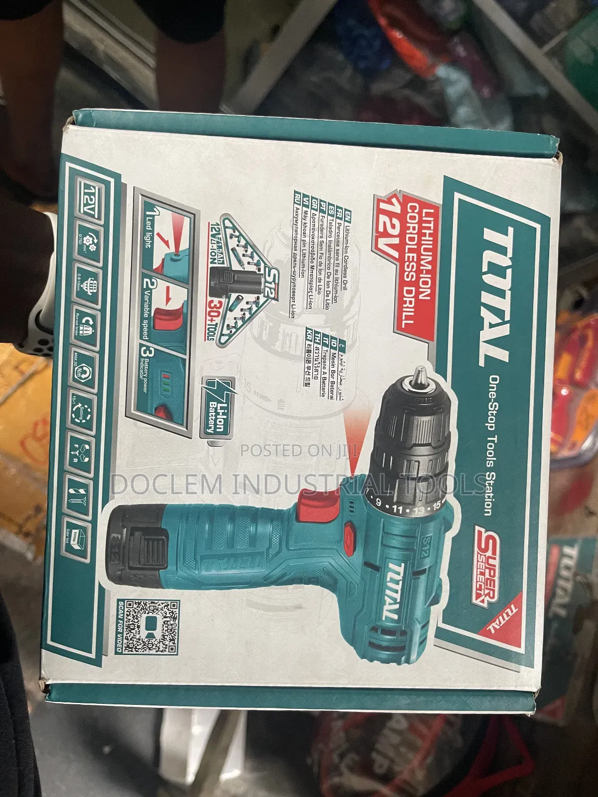 12v Total Battery Drill