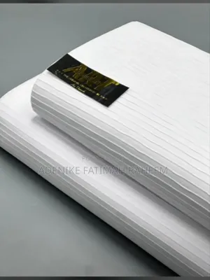 Photo - Luxury Swiss Voile Fabric for Aso Ebi Senator Style