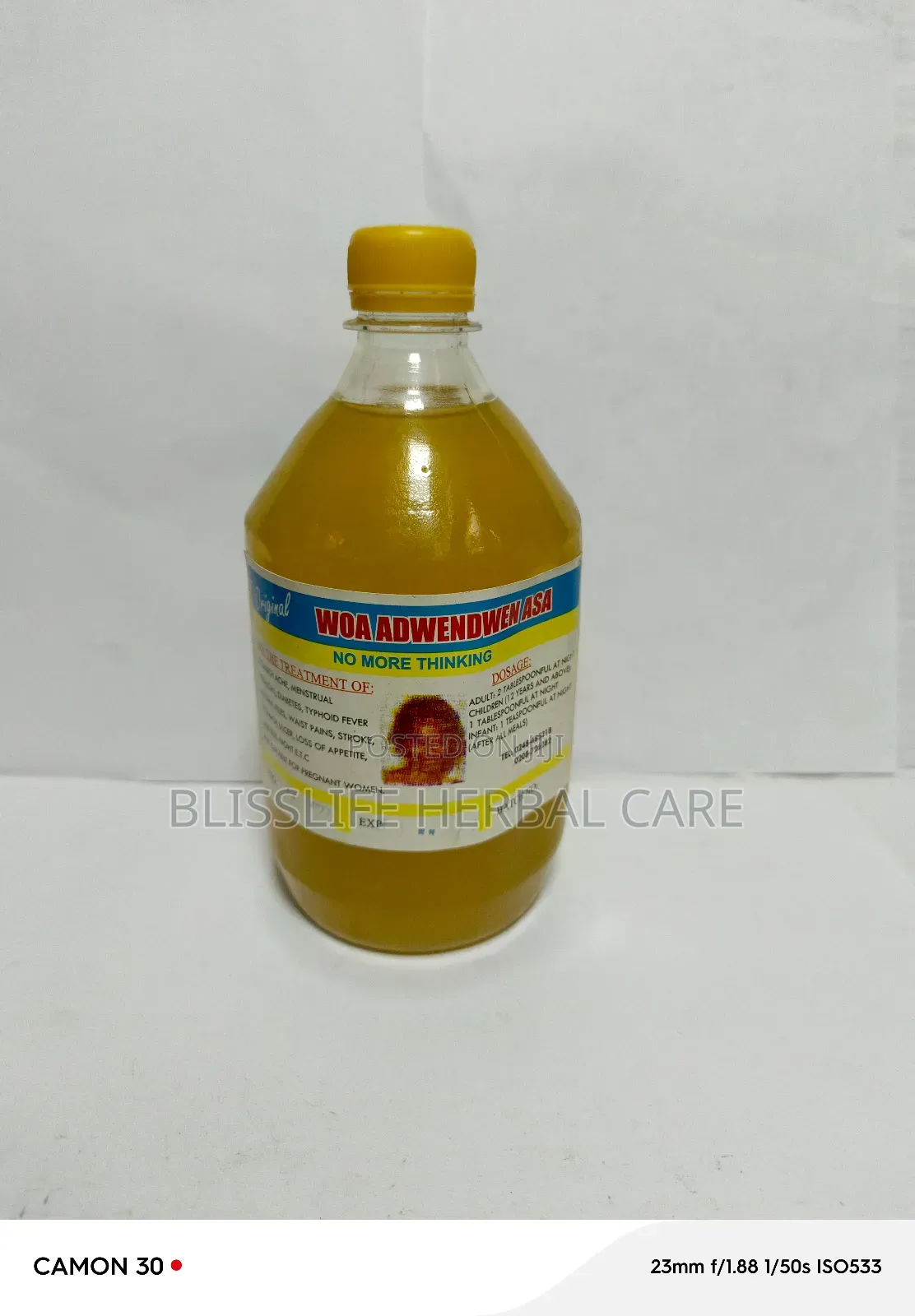 No More Thinking Herbal Liquid
